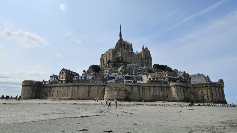 13eme jour traversée de la baie du Mont St Michel